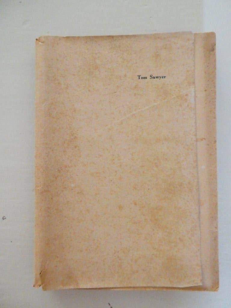 Boek "Tom Sawyer" van Mark Twain, minimaal 70 jr oud, Antiek en Kunst, Ophalen of Verzenden, Mark Twain