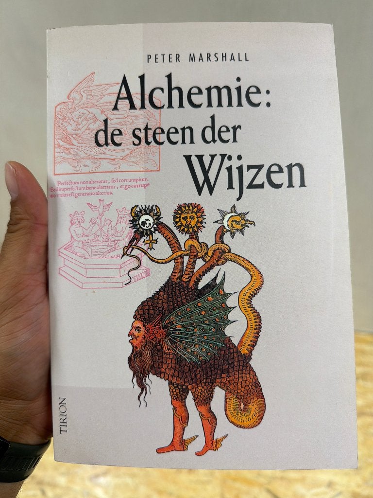 Alchemie de steen der wijzen Peter Marshall, Ophalen of Verzenden, Zo goed als nieuw, Spiritualiteit algemeen, Achtergrond en Informatie