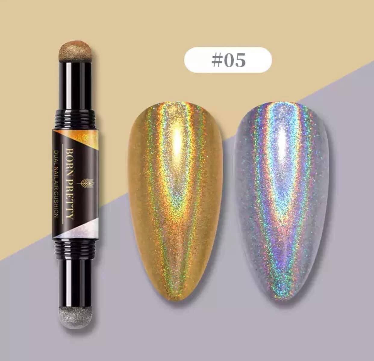 Chrome Poeder Nail Fluorescentie. Nagels. Alles 20% korting., Navelpiercing, ., Nieuw, Ophalen of Verzenden