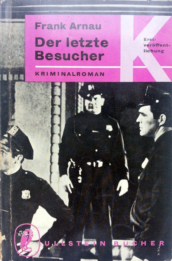 Frank Arnau - Der letzte Besucher (DUITSTALIG), Ophalen of Verzenden, Gelezen, Fictie