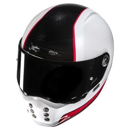 HJC V10 Hodu Integraalhelm, Wit-Rood, Ophalen of Verzenden, Nieuw met kaartje