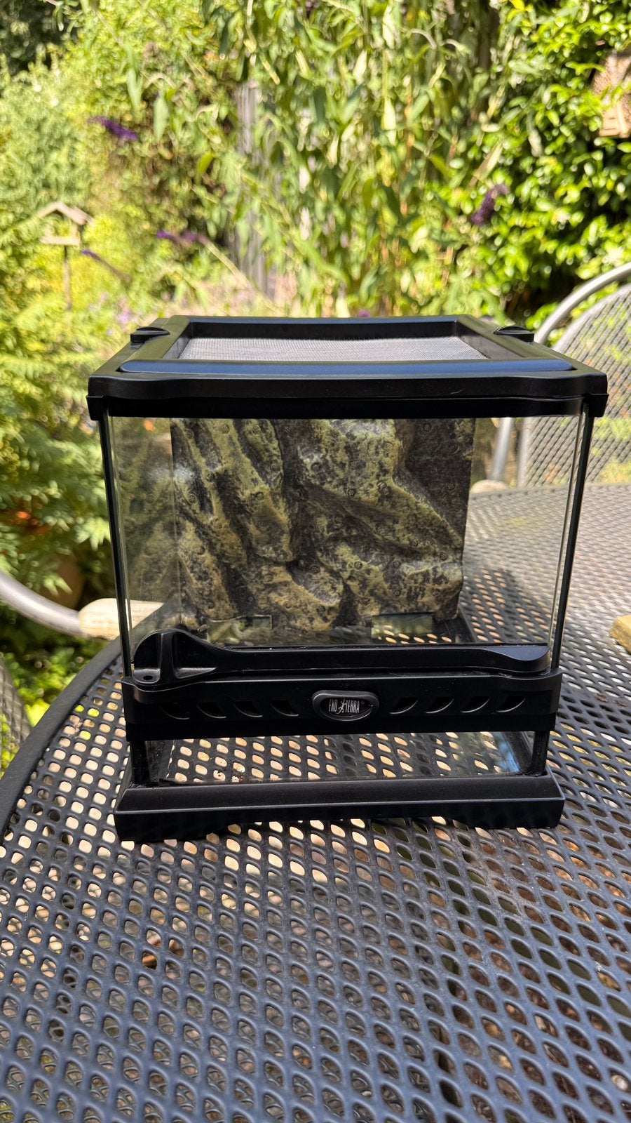 Exo Terra terrarium 20x20x20, Ophalen, Zo goed als nieuw