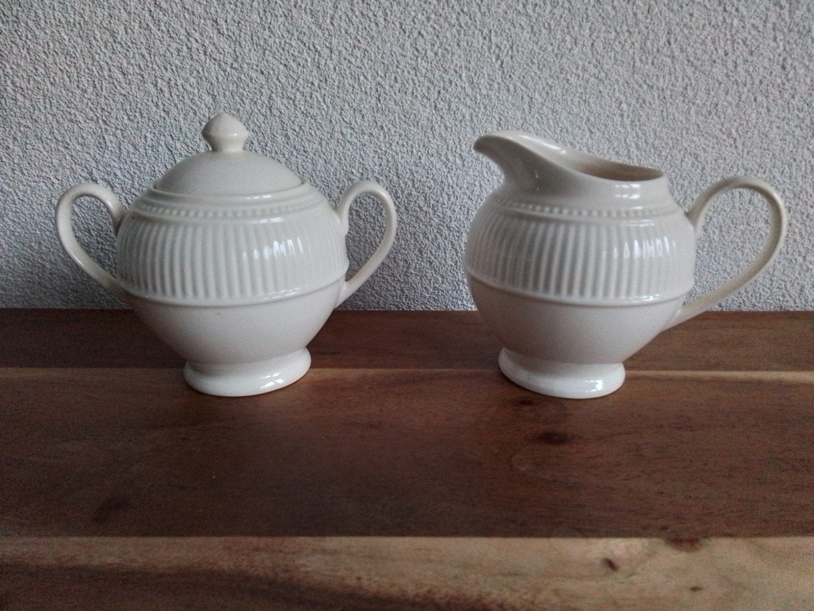 Wedgwood windsor melkkannetje en suikerpot, Ophalen of Verzenden