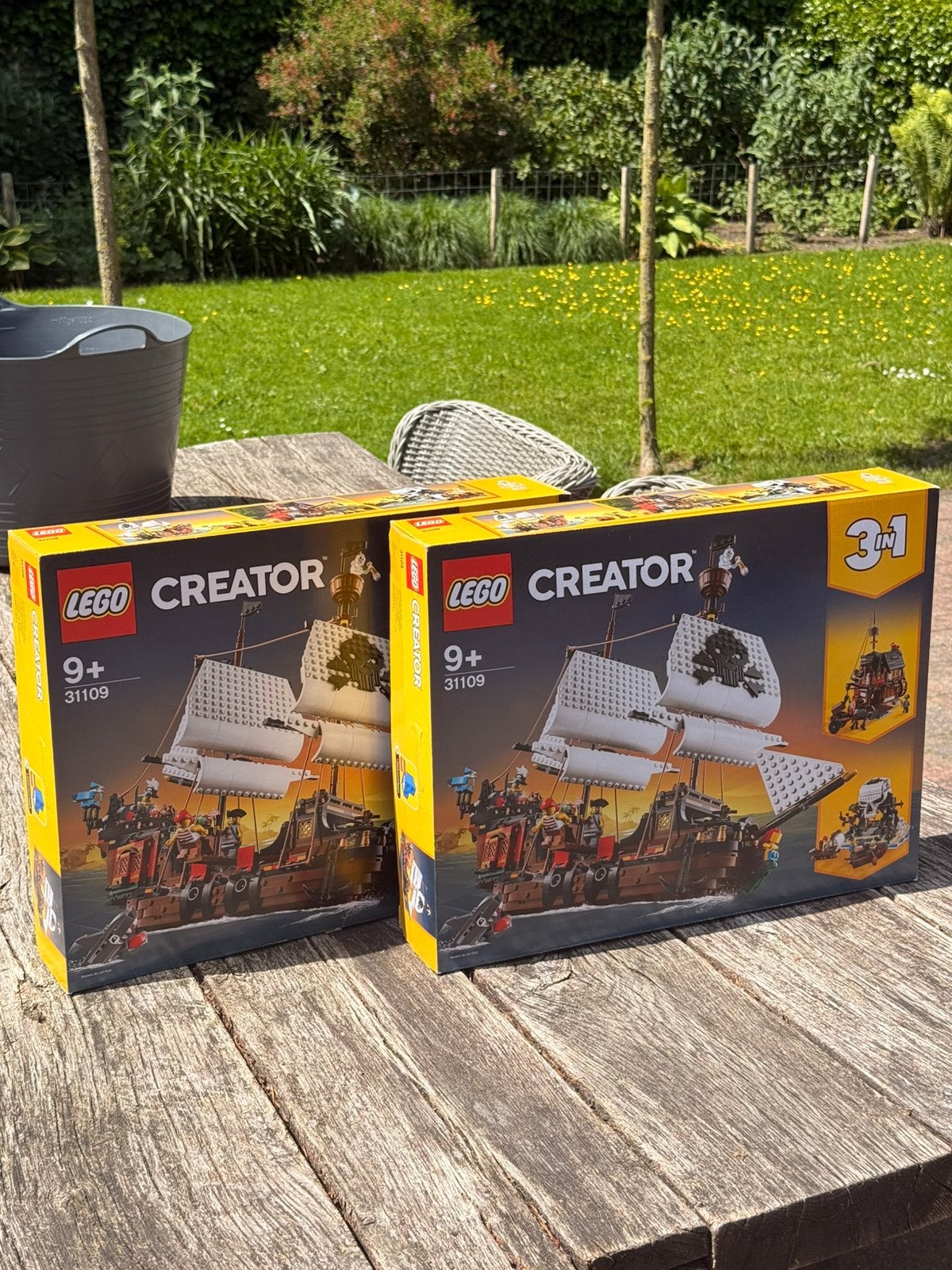 2x LEGO set 31109 sealed piraten ship 3 in 1, Kinderen en Baby's, Speelgoed | Duplo en Lego, Ophalen of Verzenden, Nieuw, Lego