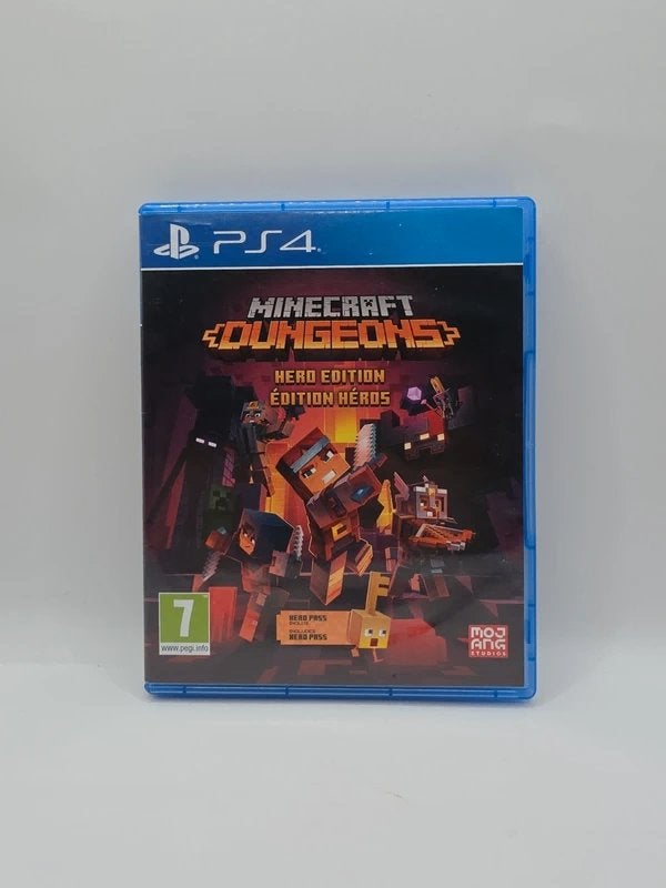 Minecraft Dungeons PS4, Avontuur en Actie, Sony City 1-7-1 Konan, Minato-ku Tokyo 108-0075 Japan, support@playstation.com,, Sony City 1-7-1 Konan, Minato-ku Tokyo 108-0075 Japan, support@playstation.com,