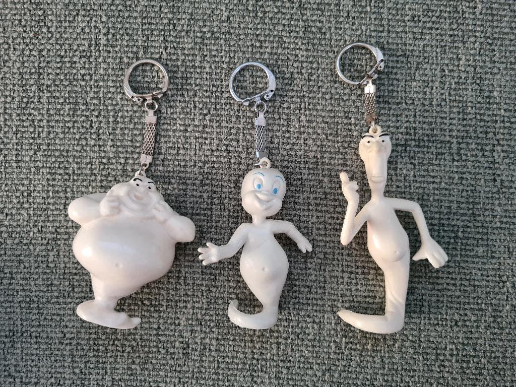 Casper het vriendelijke spookje spook ghost sleutelhanger, Verzamelen, Gebruikt, Nvt, Nvt, Knuffel of Figuurtje