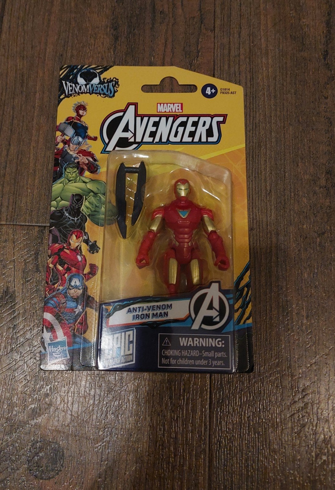 Marvel Avengers VenomVersus Epic World of Action Anti-Venom, Ophalen of Verzenden, Nieuw