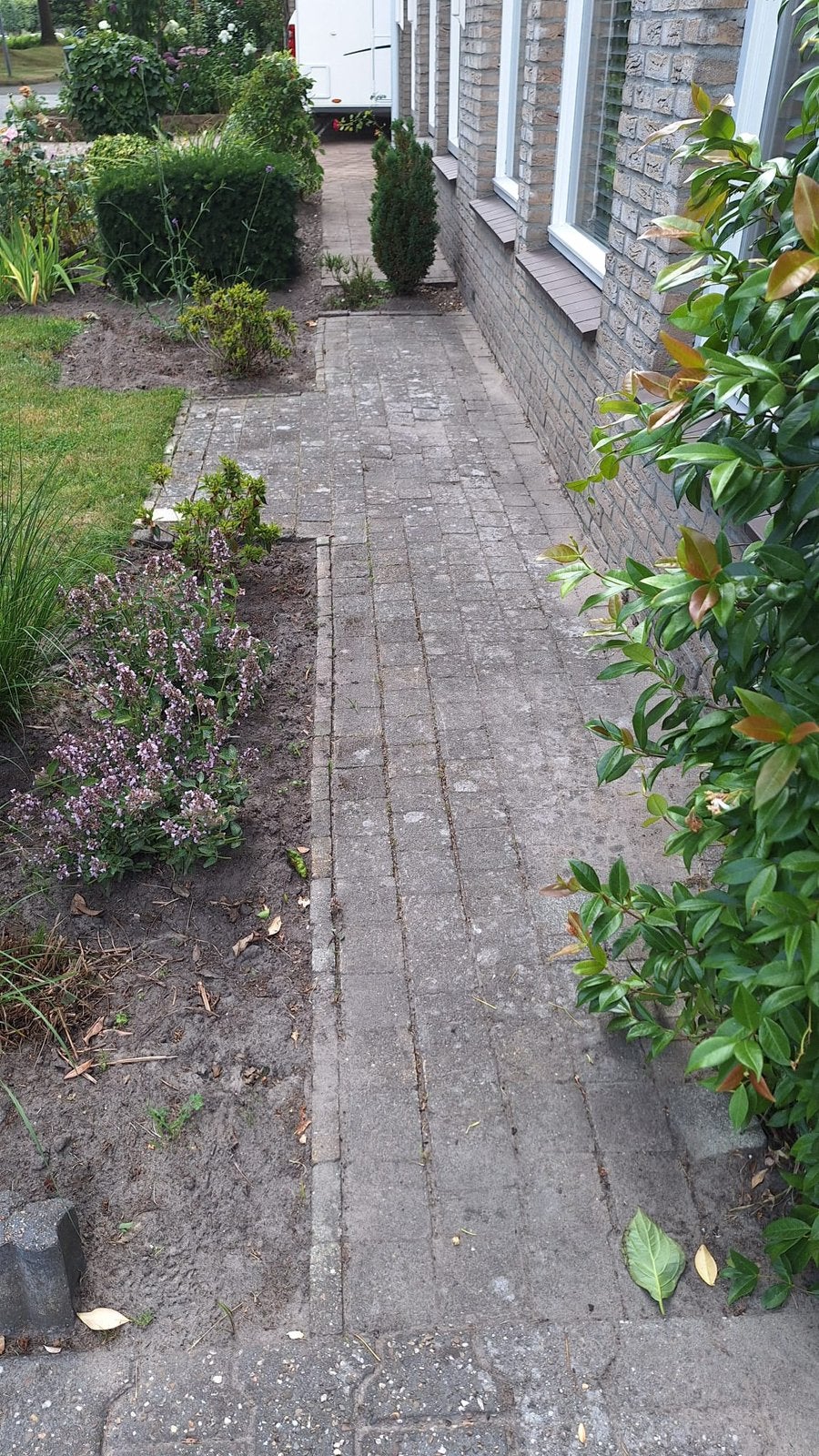 Gratis stenen, Tuin en Terras, Ophalen, Zo goed als nieuw, Beton, Klinkers