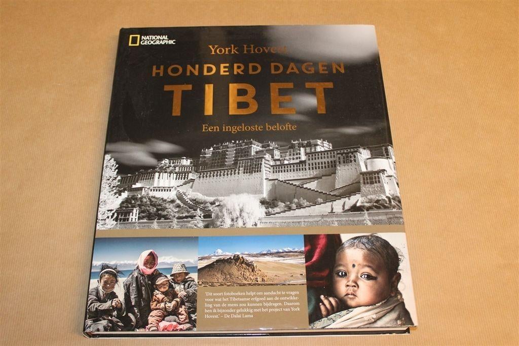 100 Dagen Tibet — Prachtig Groot Fotoboek van Land en Volk, Ophalen of Verzenden, Zo goed als nieuw, Fotografen