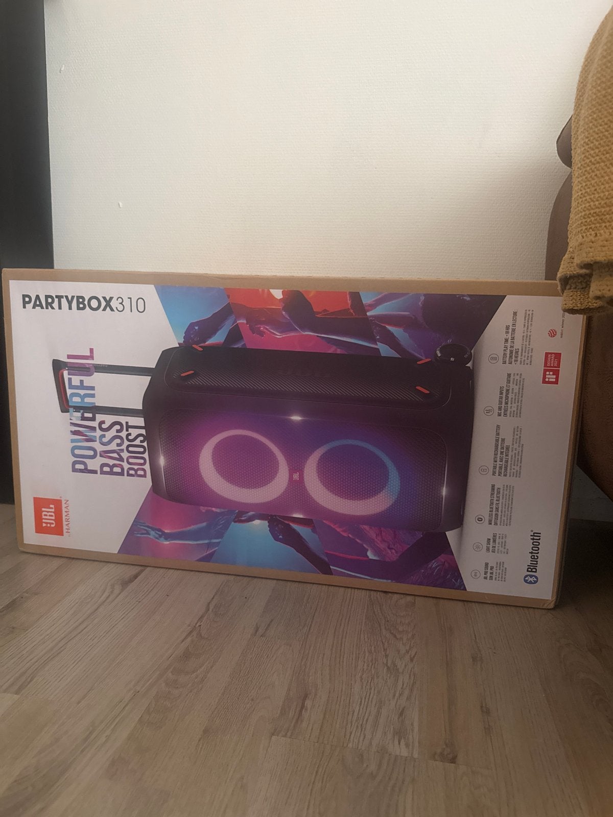 JBL PartyBox 310 Draagbare Party Speaker met Lichteffecten, Audio, Tv en Foto, Luidsprekers, JBL, Party speaker, Zo goed als nieuw