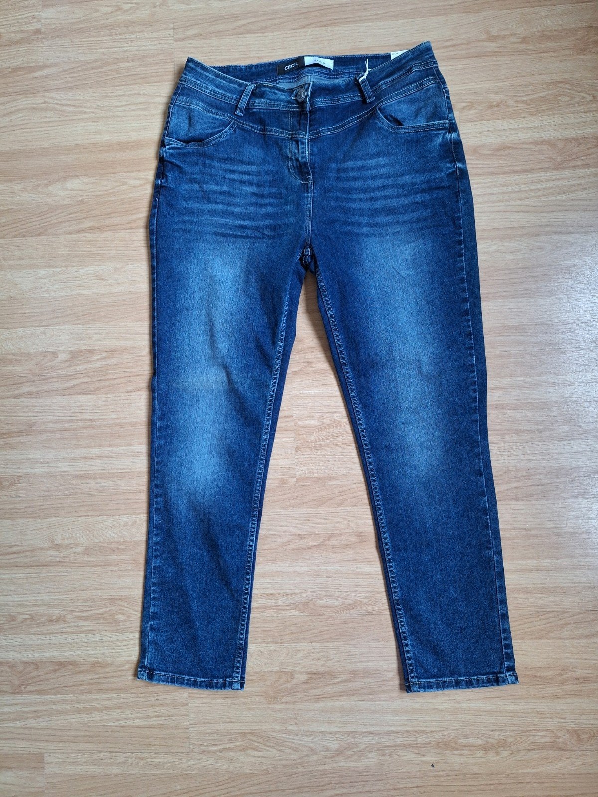 Cecil jeans, maat 33-28, style Vicky, slim fit, high waist, Kleding | Dames, Blauw, Nieuw, Ophalen of Verzenden, W33 - W36 (confectie 42/44)