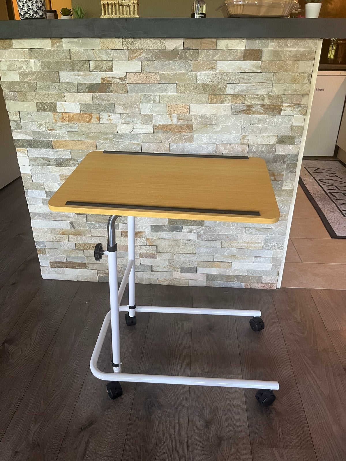 Verstelbare bedtafel – zo goed als nieuw, Ophalen, 55 tot 75 cm, Zo goed als nieuw, 60 cm of meer