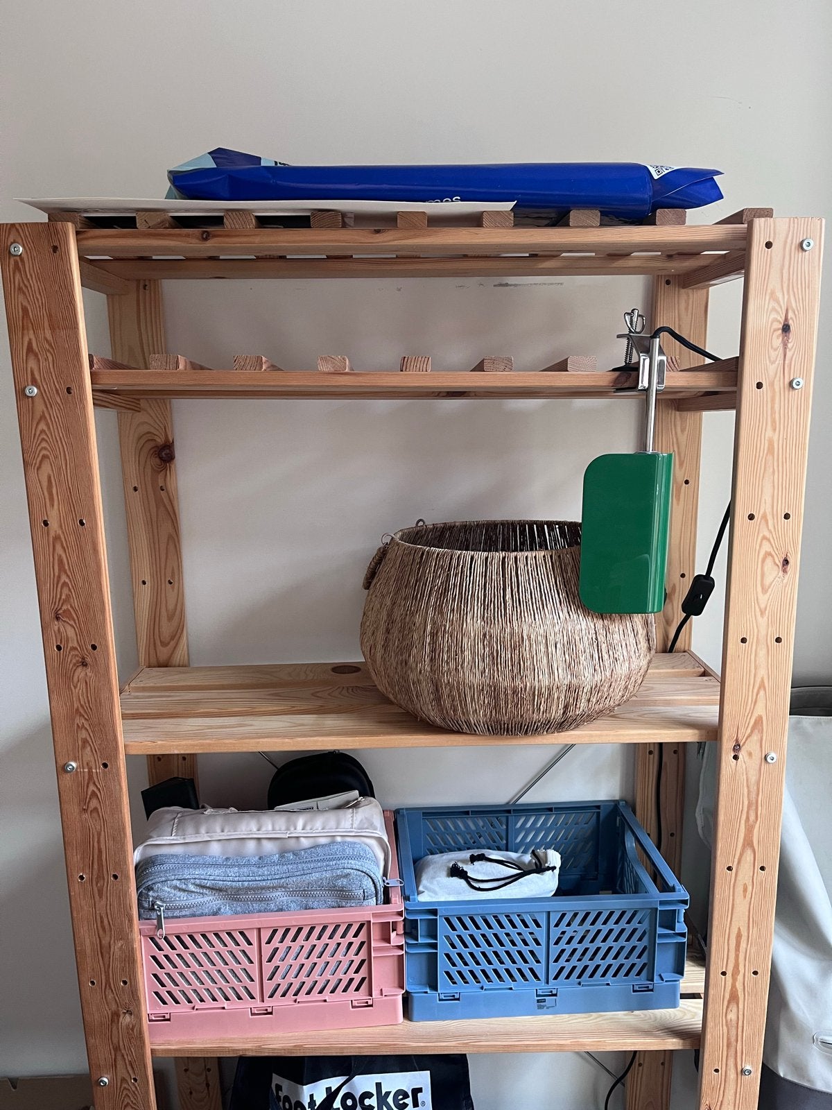 IKEA Hejne Houten Rek, Huis en Inrichting, Ophalen, Gebruikt