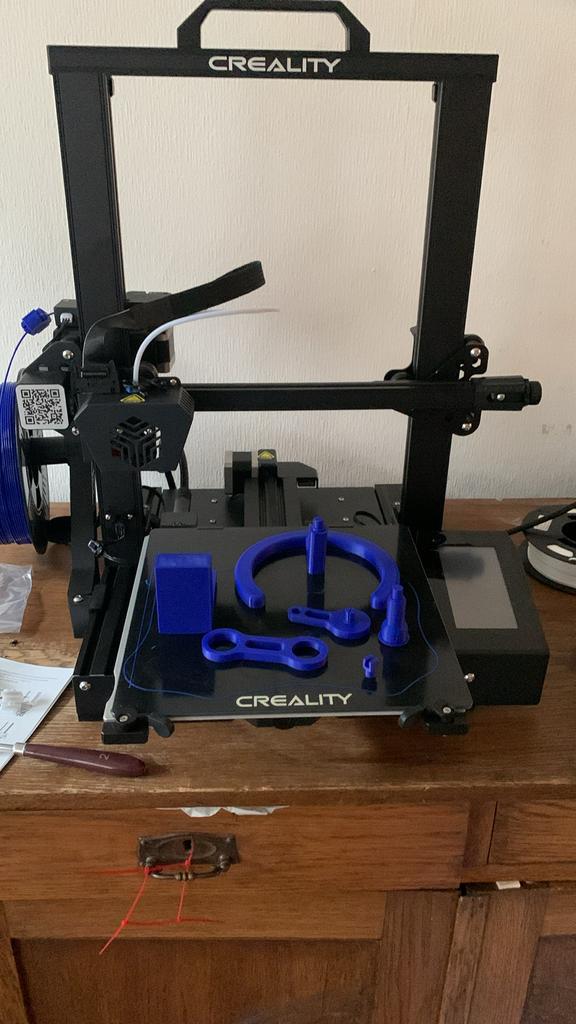 Creality CR-6 SE 3D-printer met defecte ABL, Computers en Software, 3D Printers, Ophalen of Verzenden, Niet werkend, Filament