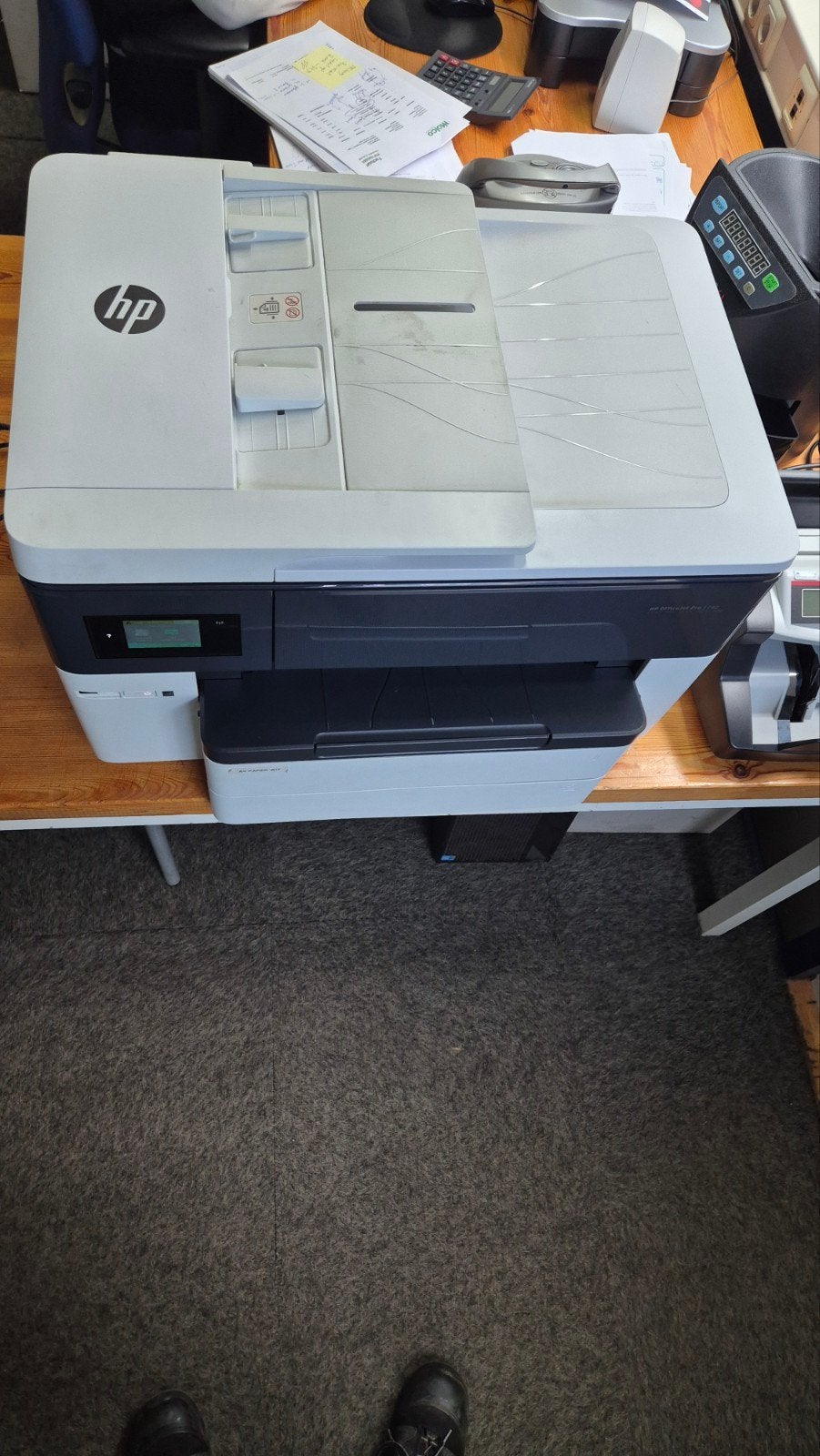 HP OfficeJet Pro 7740 All-in-One Printer scanner, Ophalen, Gebruikt, Inkjetprinter, All-in-one