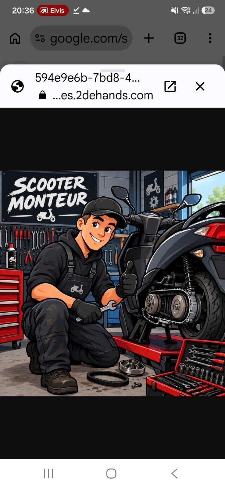 aangeboden: scooter monteur!!!, Ophalen, Overige typen, Overige merken