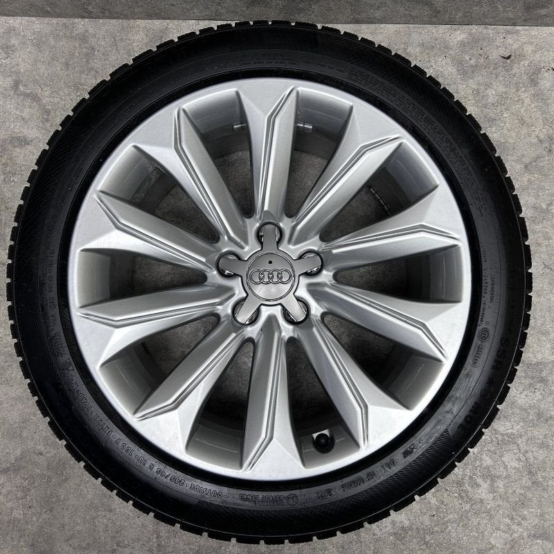 18 inch originele velgen + winterbanden Audi A4 A6 All Road, 18 inch, -, -, Banden en Velgen