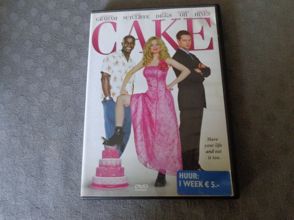 Speelfilm Cake, Vanaf 12 jaar, Ophalen of Verzenden, Zo goed als nieuw, Romantische komedie