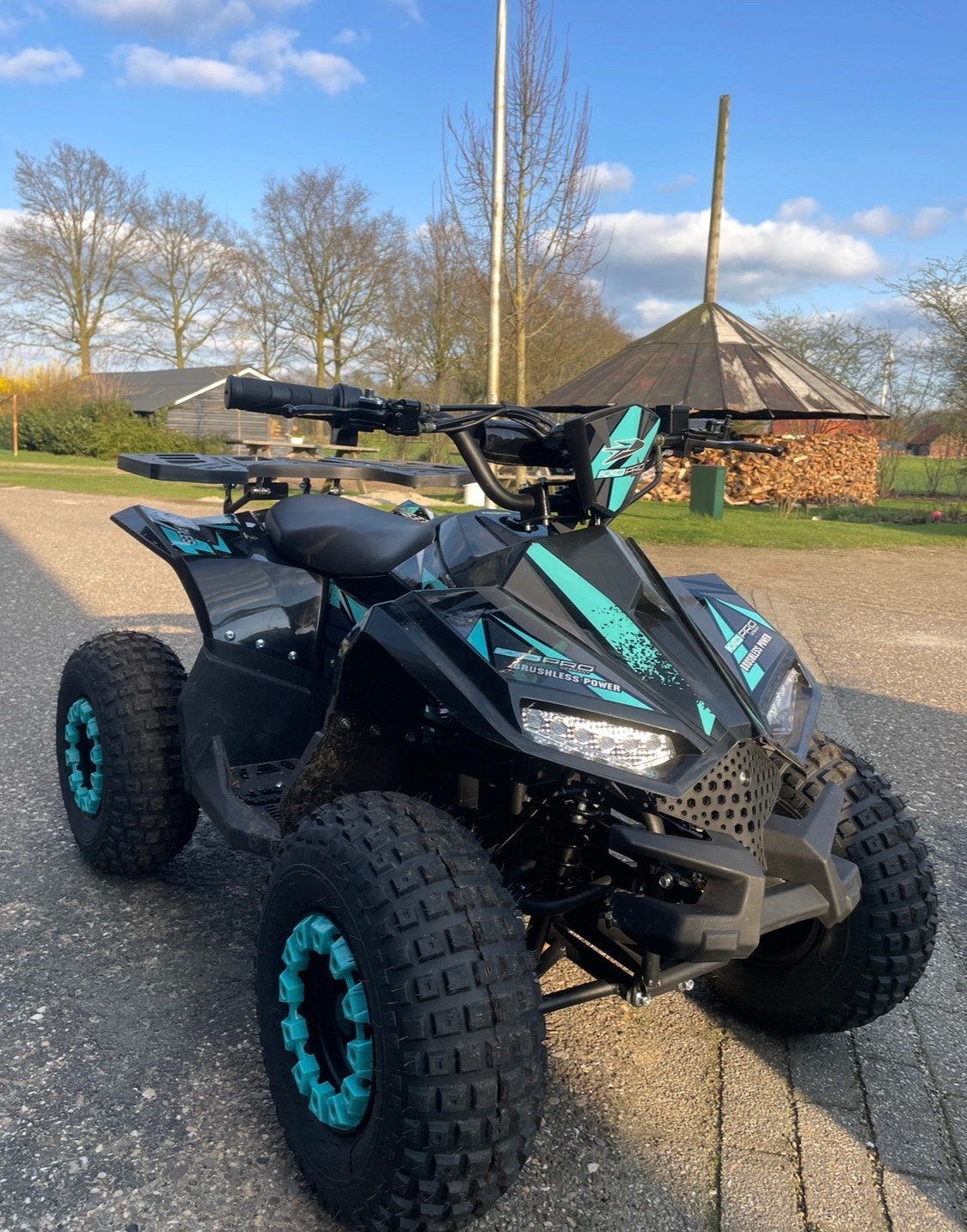 Elektrische Quad 48V Brushless – Bijna Nieuwstaat, Ophalen of Verzenden