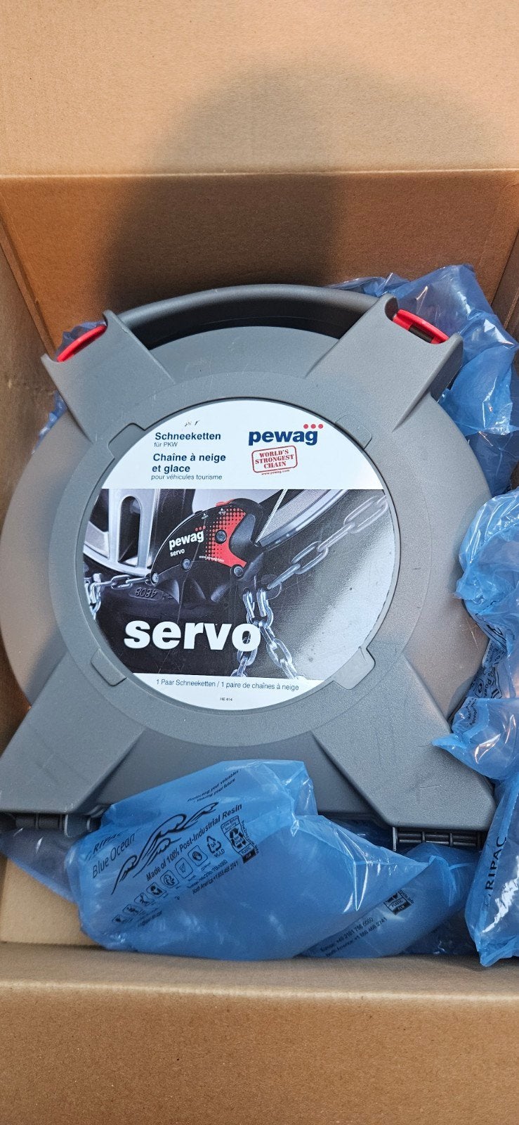 Pewag Servo RS 75 Sneeuwkettingen - Nieuw in doos, Auto diversen, Ophalen of Verzenden, Nieuw