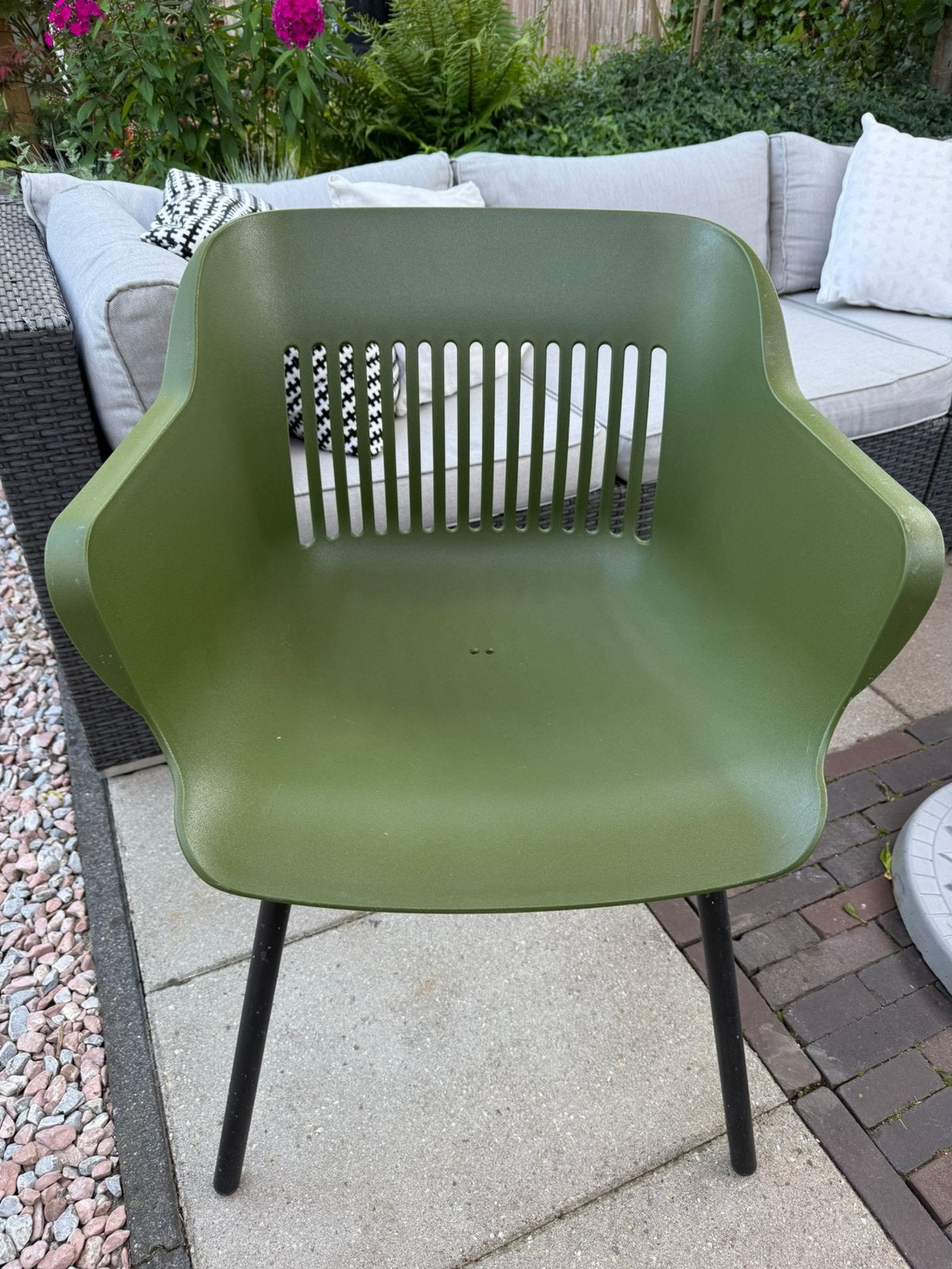 Hartman tuinstoel 1 + 1 gratis, Ophalen, Zo goed als nieuw, Kunststof