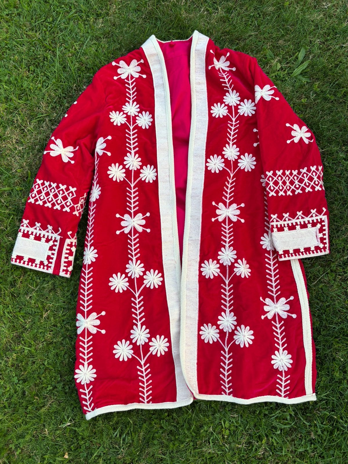Nieuw boho-stijl geborduurd jasje, gevoerd, maat 40/42, Kleding | Dames, Maat 38/40 (M), Overige kleuren, Nieuw, Ophalen of Verzenden