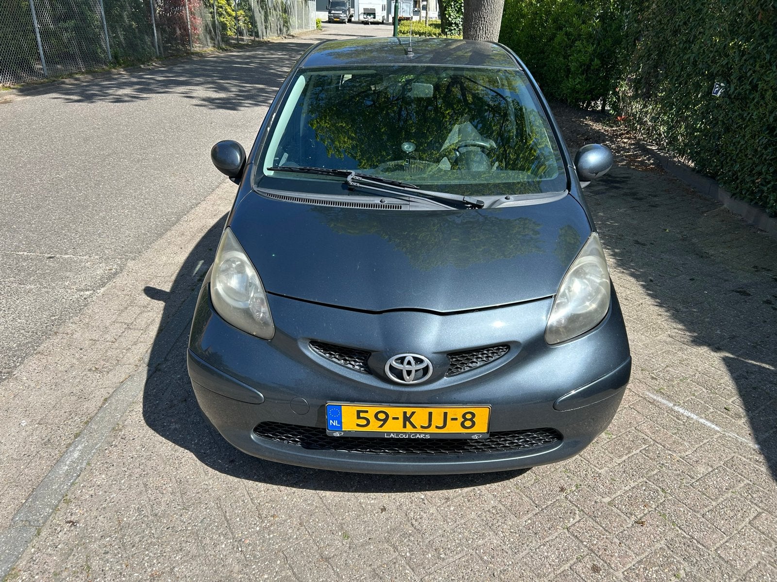 Toyota Aygo 1.0 12V Vvt-i 5DRS 2007 Grijs, Auto's, Toyota, Voorwielaandrijving, 4 stoelen, 68 pk, Handgeschakeld