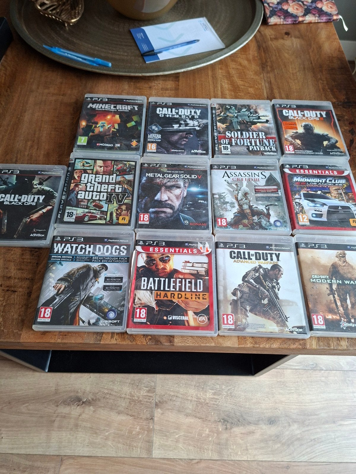13 playstation 3 spellen, Spelcomputers en Games, Ophalen, Gebruikt, Met 1 controller