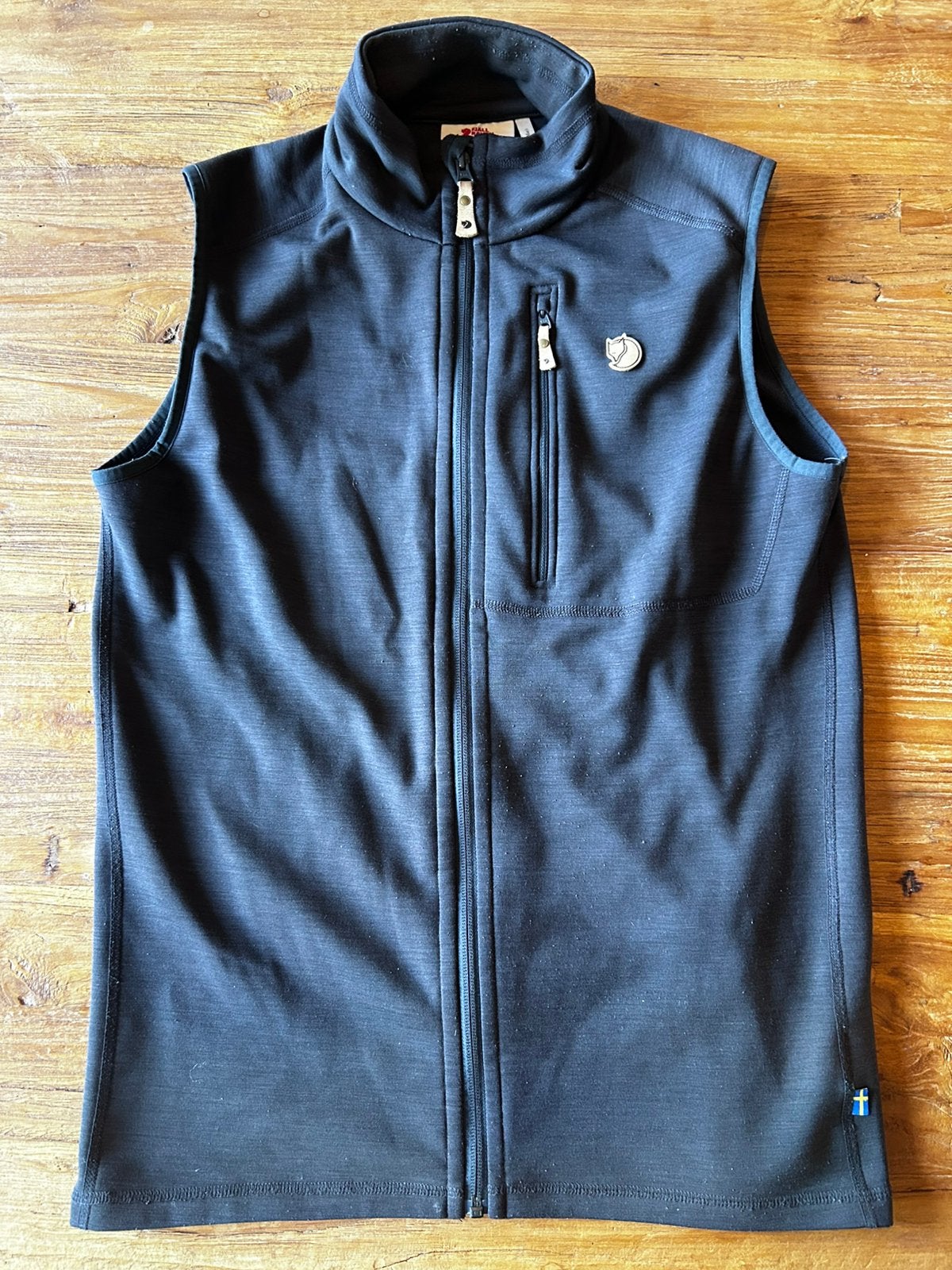 Fjallraven Keb bodywarmer, Herenmodel M, Kleding | Heren, Bodywarmers, Ophalen of Verzenden, Zo goed als nieuw, Zwart