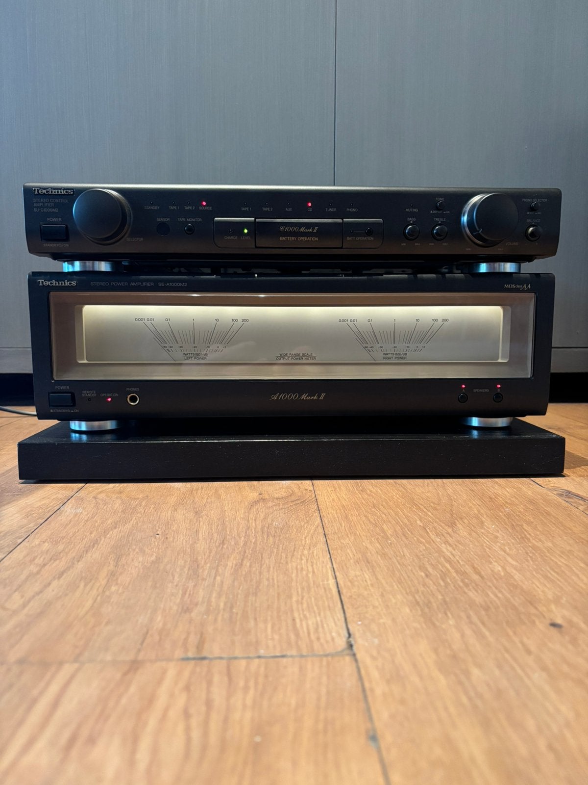 TECHNICS SEA1000mk2 & SUC 1000mk2, Ophalen of Verzenden, Zo goed als nieuw, Overige merken