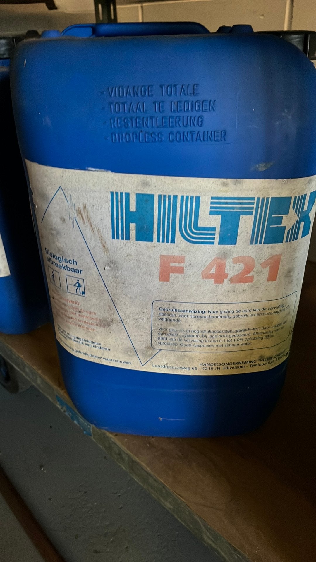 25ltr professioneel ontvetter €27,50, Ophalen, Schoonmaakmiddel