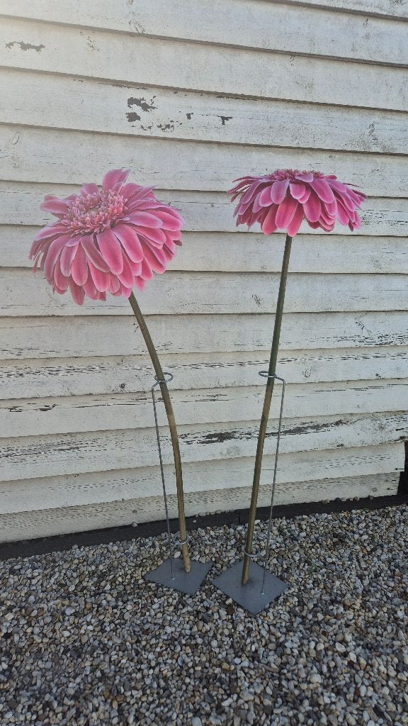 Decoratieve roze kunstbloemen, Ophalen, Binnen, Roze, 100 cm