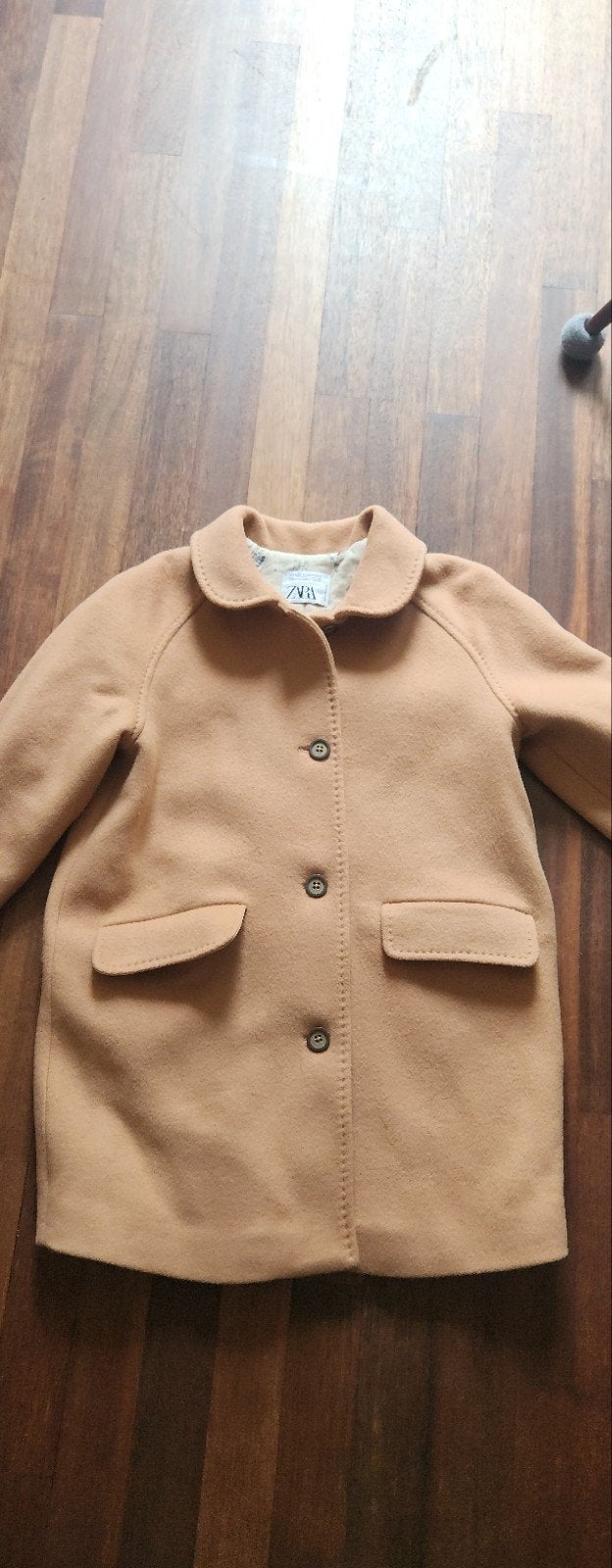 Zara Meisjes Jas Maat 13-14 (164) - Herfst/Lente, Meisje, Ophalen of Verzenden, Zo goed als nieuw, Zara