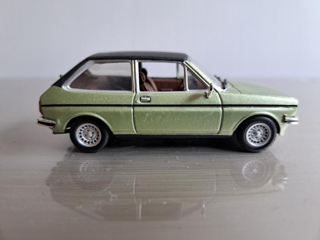 Ford Fiesta, Detailcars 1:43, nieuw, Ophalen of Verzenden, Nieuw, Auto, Overige merken