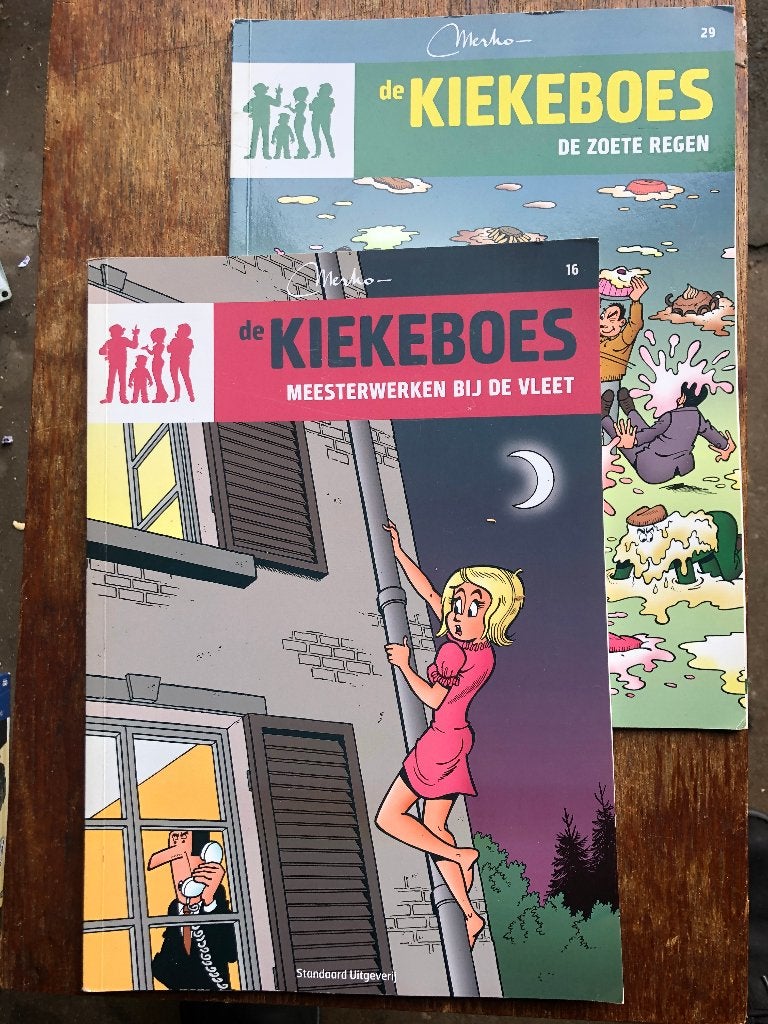 LOSSE VERKOOP ; De Kiekeboes , div.delen , zie foto, Meerdere stripboeken, Ophalen of Verzenden, Zo goed als nieuw, Merho