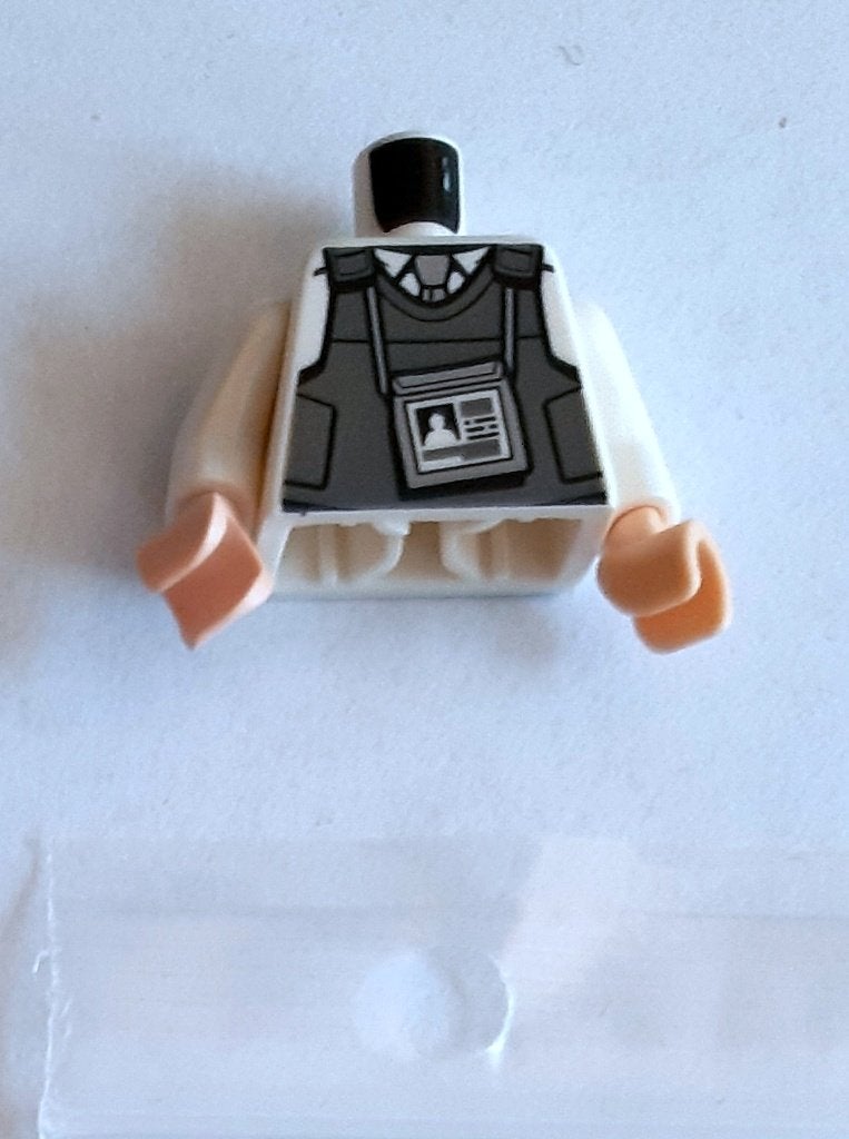 973pb2917c02: Body Armor Vest over Shirt, Ophalen of Verzenden, Zo goed als nieuw, Minifiguur, Lego