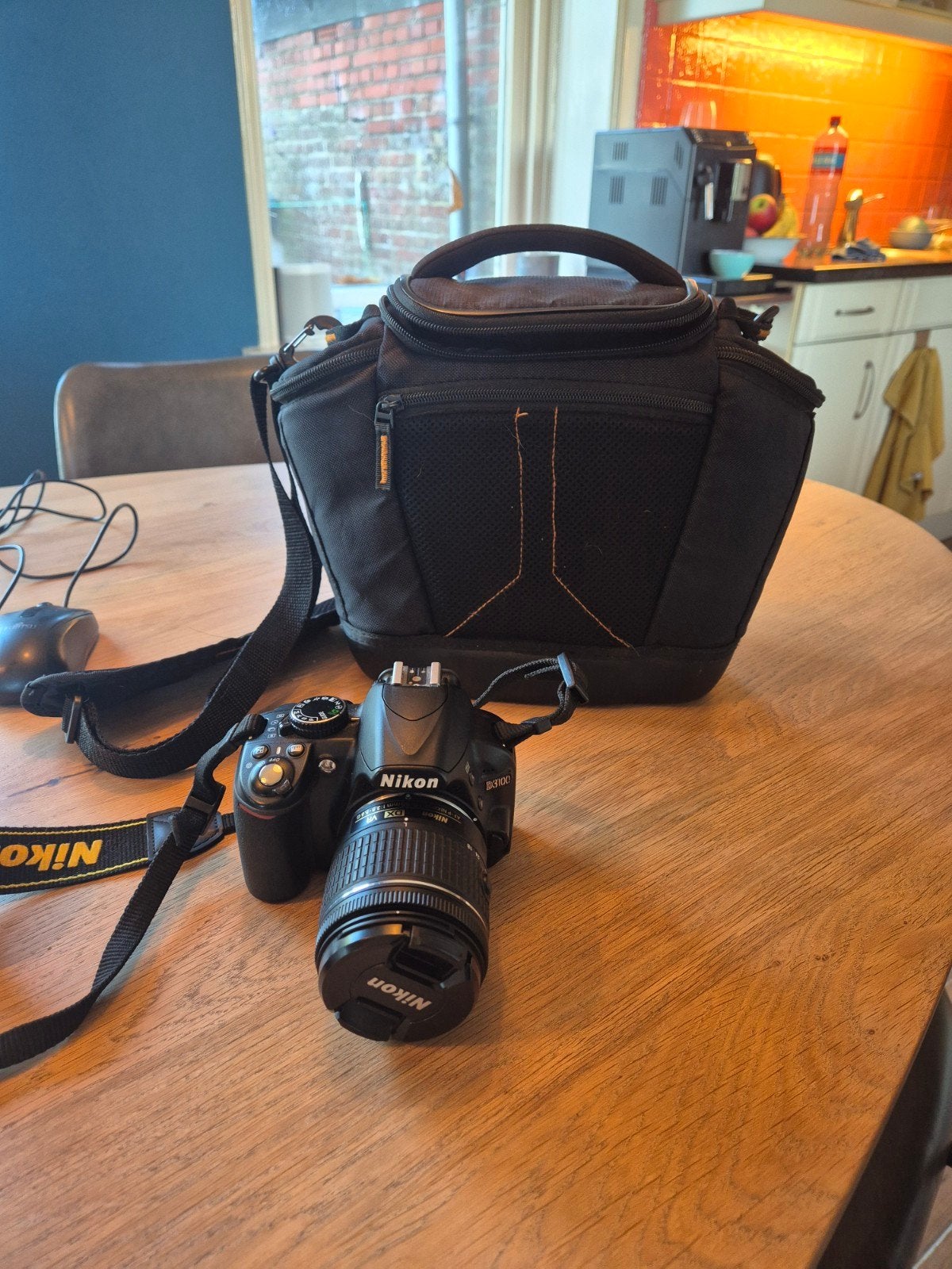 nikon camera met DX lens, Audio, Tv en Foto, Ophalen, Gebruikt, Spiegelreflex, Nikon