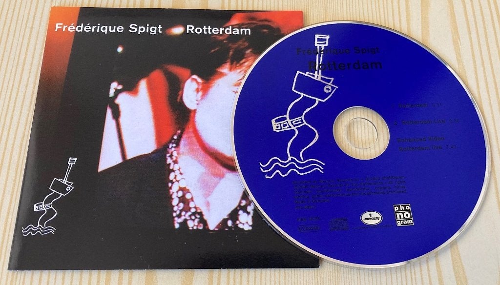 CD Single Frederique Spigt – Rotterdam (Nederlandstalig), Ophalen, Zo goed als nieuw, Nederlandstalig