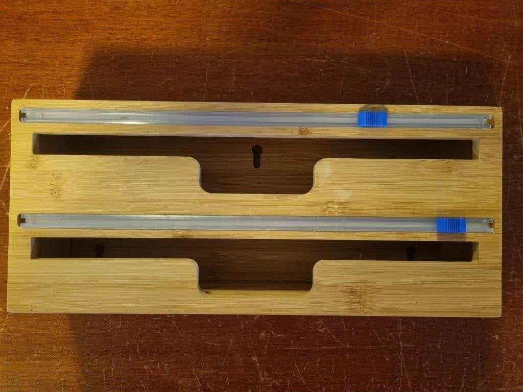 Dispenser vershoud -en aluminiumfolie, Overige typen, Ophalen of Verzenden, Zo goed als nieuw, Overige materialen