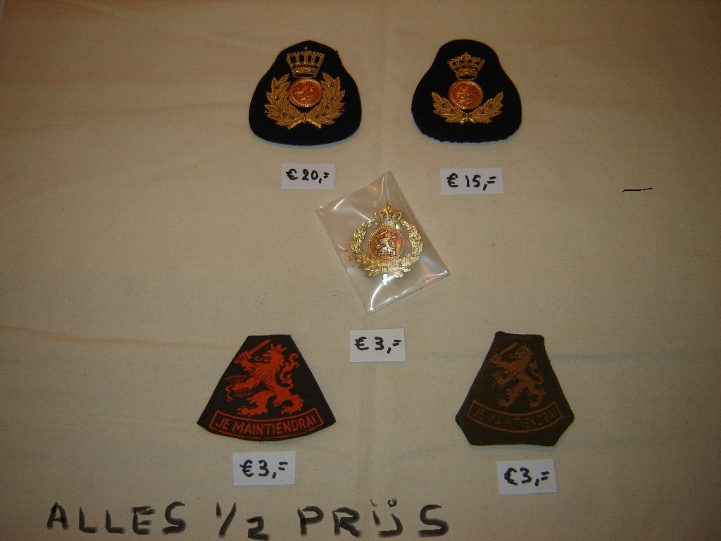 LEGER RANGEN, Verzamelen, Militaria | Algemeen, Ophalen of Verzenden, Landmacht, Nederland, Embleem of Badge