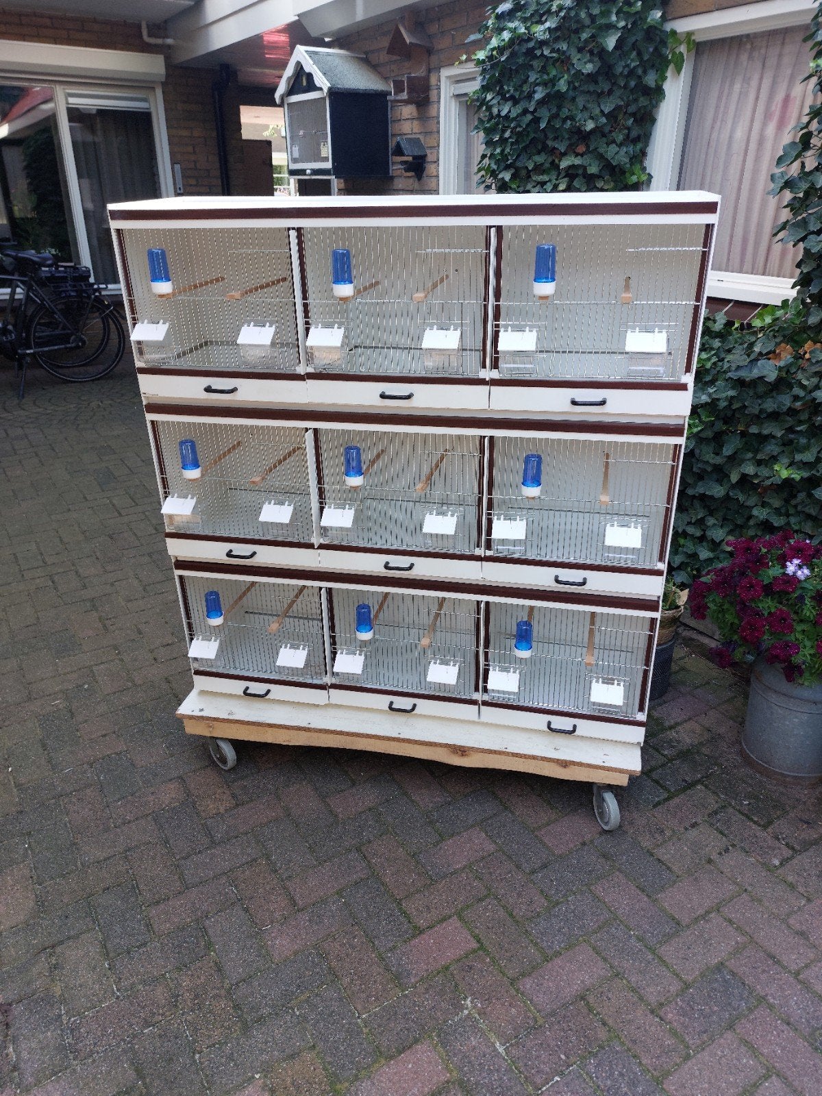 zgan Bakker kunstof broedkooien 124, Ophalen of Verzenden, Zo goed als nieuw, Kunststof, Broedkooi of Kweekkooi