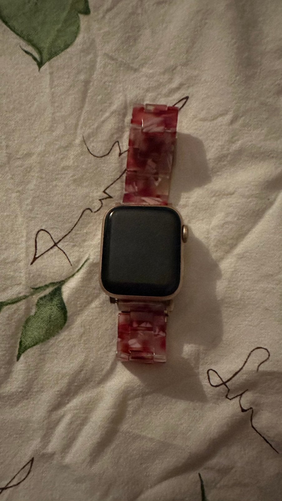 Apple watch series 4, Ophalen of Verzenden, Zo goed als nieuw, Roze, IOS