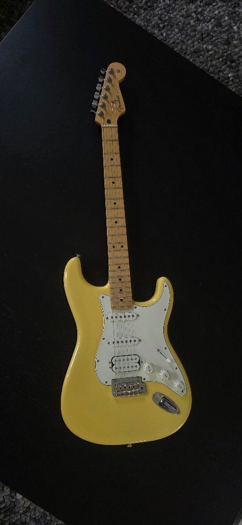 Fender Stratocaster HSS Cream Butter, Muziek en Instrumenten, Ophalen of Verzenden, Nieuw, Solid body, Fender