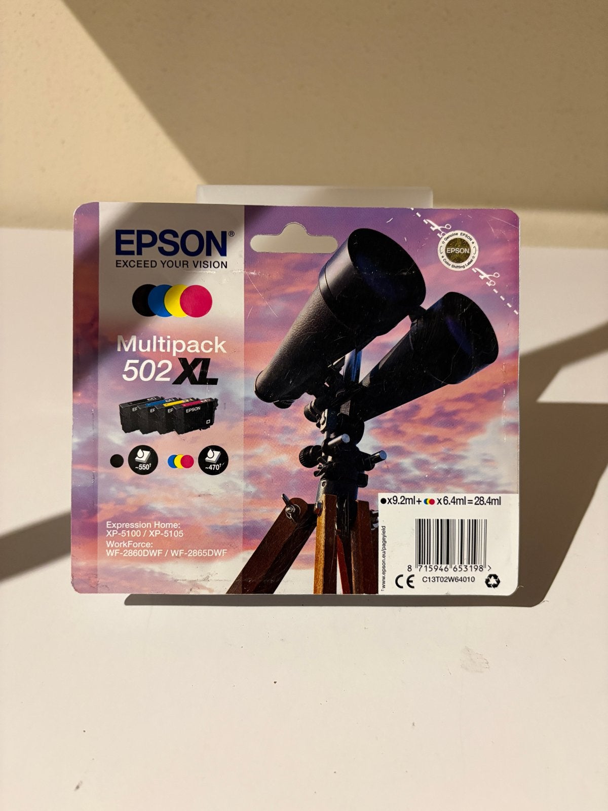Epson Multipack 502XL Inktcartridges - Origineel - nieuw, Computers en Software, Printers, Ophalen of Verzenden, Nieuw