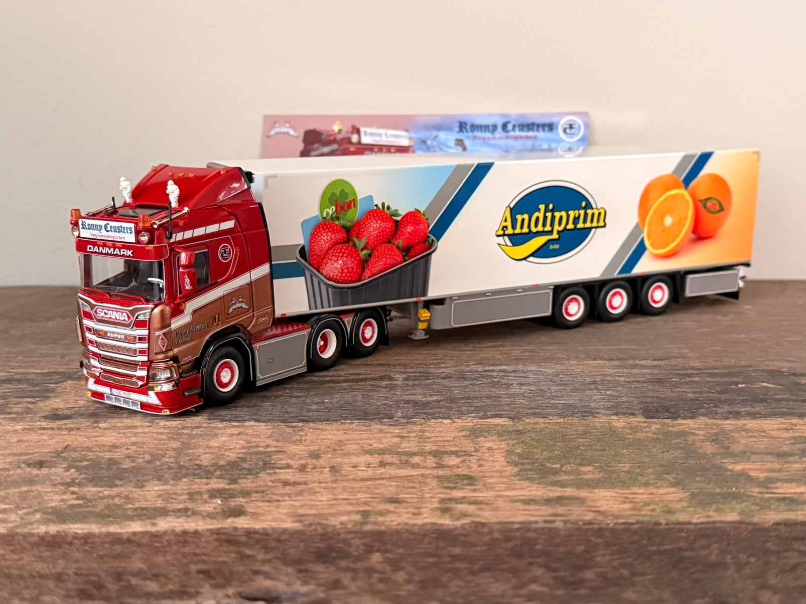 Tekno - Scania next gen Ronny Ceusters, Ophalen of Verzenden, Zo goed als nieuw, Bus of Vrachtwagen, Tekno