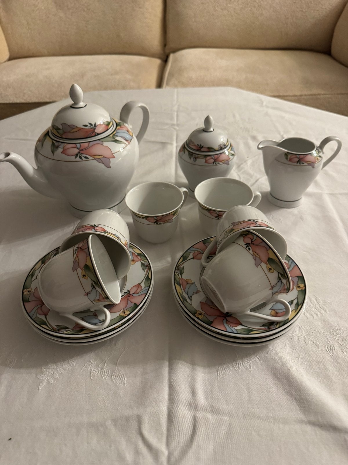 Mooie Winterling 6-persoons theeservies, Huis en Inrichting, Keuken | Servies, Ophalen, Overige merken, Klassiek, Zo goed als nieuw