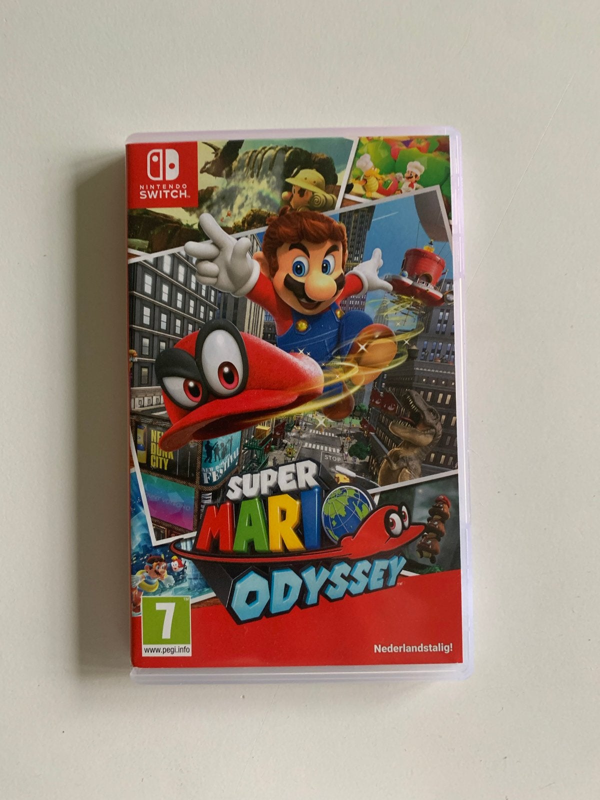 Super Mario Odyssey - Nintendo Switch (Nederlandstalig), Ophalen, 1 speler, Eén computer, Zo goed als nieuw