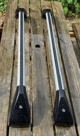 Originele Volvo lastdragers/dakdragers, Ophalen, Gebruikt