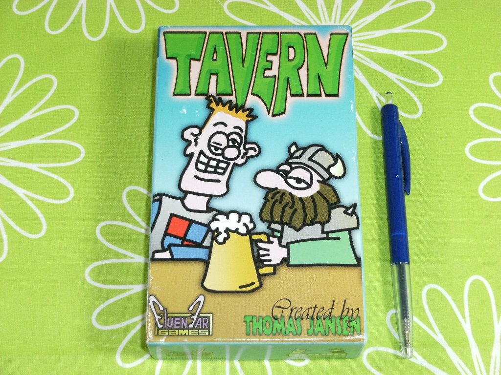 Kaartspel Tavern van Thomas Jansen, Hobby en Vrije tijd, Gezelschapsspellen | Kaartspellen, Een of twee spelers, Ophalen of Verzenden