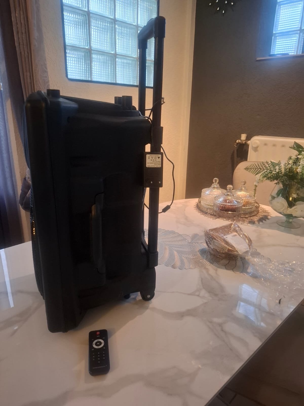 Dynasonic Draagbare Luidspreker 800W Bluetooth USB/SD TWS, Nieuw, Ophalen of Verzenden, Draagbare speaker, Bluetooth